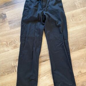 Boys Black Polo Pants